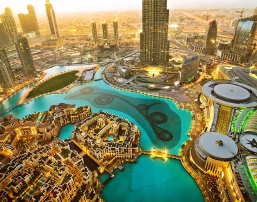 Thành phố Dubai từ trên cao