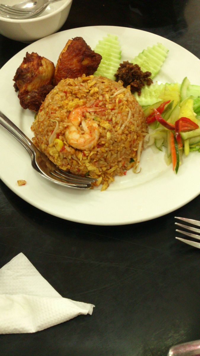 Món Sambal fried rice